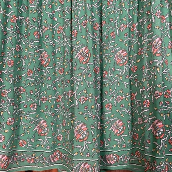 Max Studio Green Floral Skirt - NWT - Picture 7 of 15